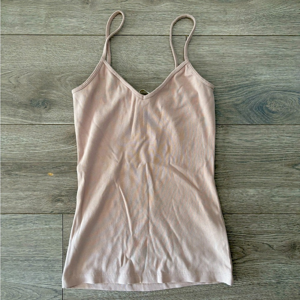 🆕 Pink H&M Ribbed Tank Top